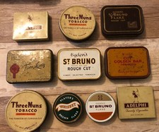 Vintage Empty Tobacco Tins 3