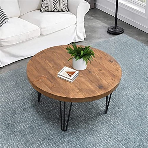 Round reclaimed solid wood - reclaimed,