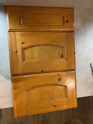 Solid golden pine - pine, kitchen