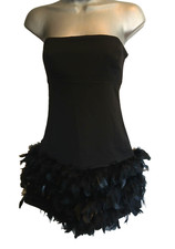 STUNNING SIZE 14 BLACK BANDAU