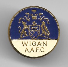Wigan Athletic Enamel Football