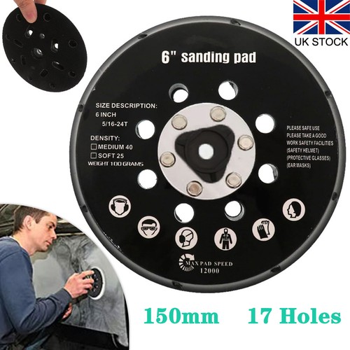 150mm orbital sander - 6",