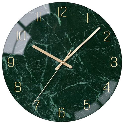 Vikmari glass wall clock - glass,