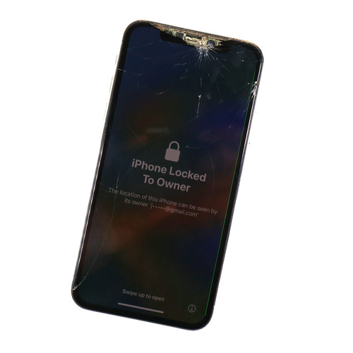 Apple iphone 64gb silver - x,