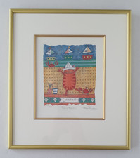 Helen Rhodes Signed Limited Edition Print - Zodiac Cancer 335/850 Fun in the Sun