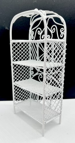 Dolls house white wire - white,