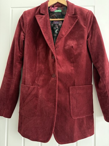 Benetton burgundy wine velvet - benetton,