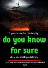 Gospel Tract Jesus Christ A6