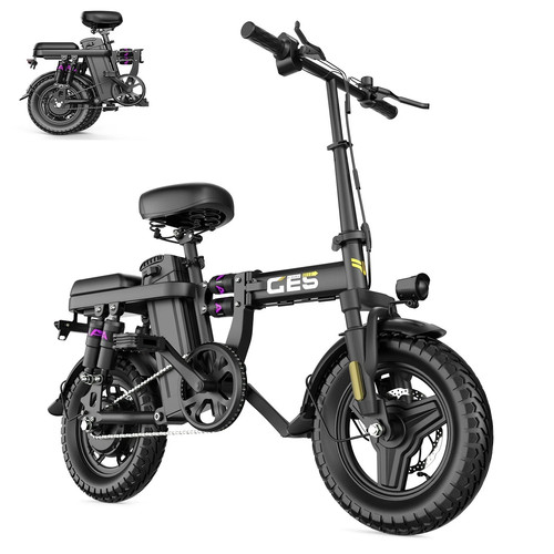 Folding city bike 48v - e-city,