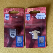 ENGLAND Official Pin Badges x2