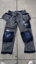 mens SNICKERS WORKWEAR work trousers Size 100 (36W 30L) cordura floor tiler