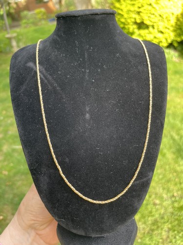 18ct italian gold foxtail - 18ct, /