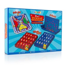 3-in-1 Travel Games Set Kids