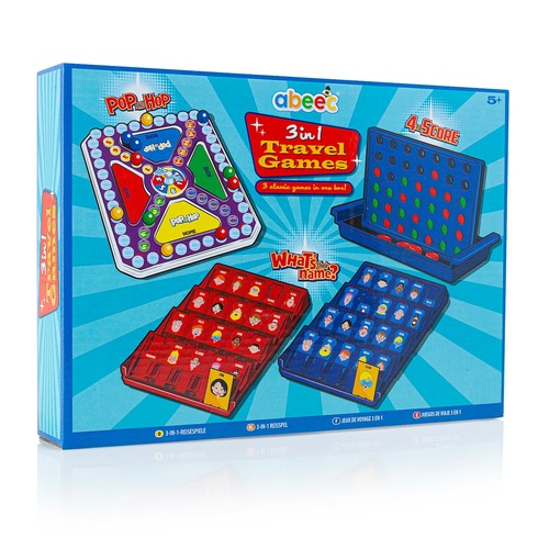 Travel games set kids - games,