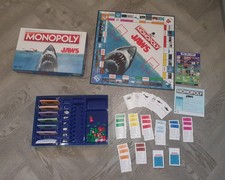 JAWS The Movie Monopoly Set VGC Shark