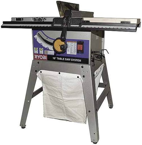Table saw dust - table, /