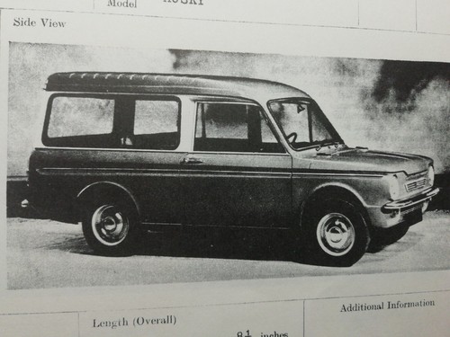 Hillman husky 1967 - 1967, police