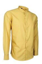 MENS GRANDAD COLLARLESS LONG