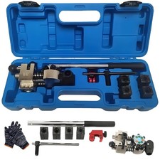 Professional Flaring Tool Brake Tube Pipe 4xDies Fuel Lines 3/16" 3/8"