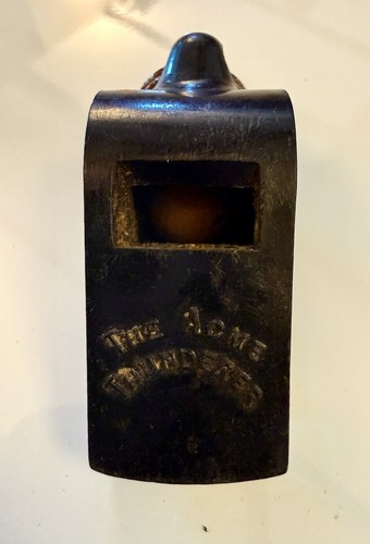 Vintage acme thunderer whistle - thunderer,