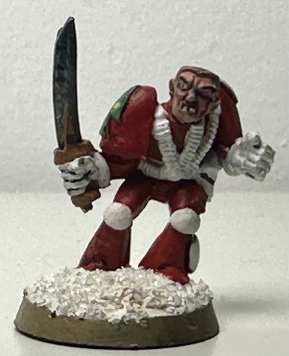 Christmas space marine - space,