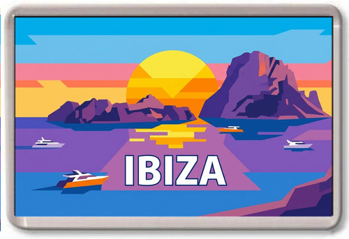 Fridge magnet ibiza - -,