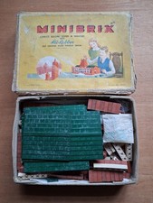 Vintage Minibrix  Set Rubber