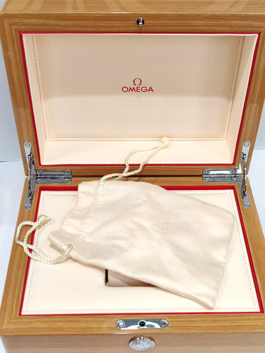 Genuine omega large wooden - genuine,