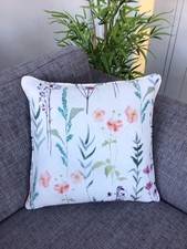 16”x 16”Piped Cushion Cover, John Lewis ‘Longstock ‘Furnishing Fabric, Multi