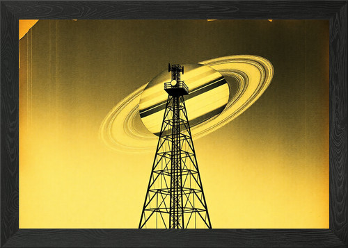 Vintage radio tower beaming - vintage,