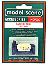 MODEL SCENE Accessories SACKS OF COAL Ref. 5066 HO/OO Gauge Detailed Scale Model