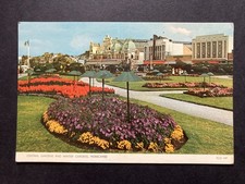 Central Gardens & Winter Gardens Morecambe Lancashire Vintage Postcard O24
