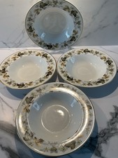 Four Royal Doulton Dessert /