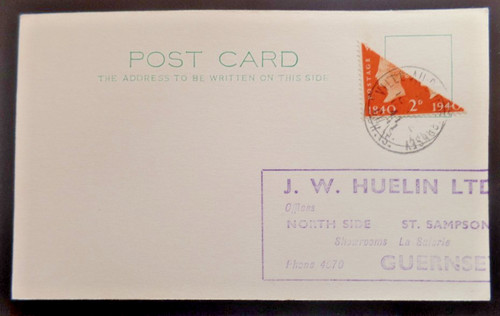 Guernsey 1941 kgvi bisect - 1941, 2d