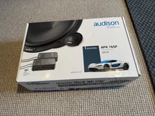 Audison Prima APK 165P 6.5" 165mm 2 Way Component Speakers 345w Peak RMS Kit