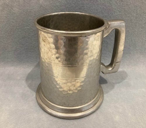 Vintage pewter mug tankard - mug/tankard,