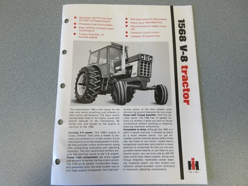 International 1568 tractor - international,