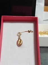 9ct coffee beans gold pendants used