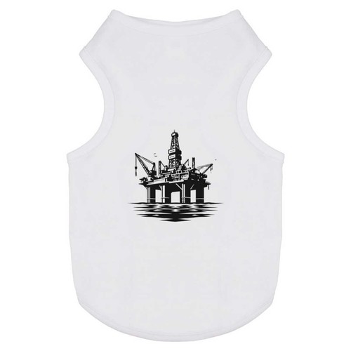 Offshore oil rig pet dog - oil, rig'