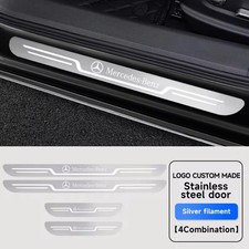 4Pcs Mercedes Benz Stainless