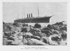 SS CITY OF MANACLES Aground on