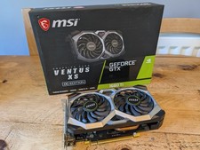 MSI NVIDIA GTX 1660 TI Ventus OC 6Gb Graphics Card