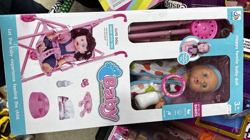 Happy family baby - doll, cute
