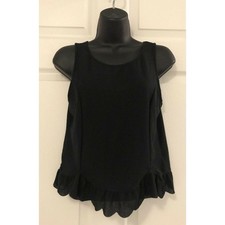 Topshop Peplum Sleeveless