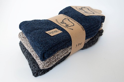 Men wool socks warm - wool, –