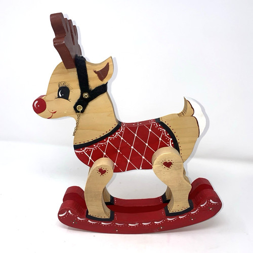 Handcrafted wooden rocking - handcrafted,