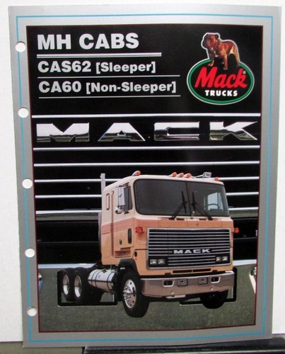1984 mack trucks cas62 sleeper - 1984,