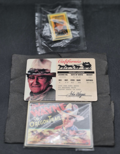 Lot items john wayne - lot, 3
