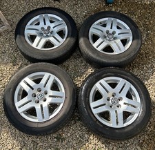 1J0601025Q Set of 4 Volkswagen Golf MK4 Avus 15” Alloy Wheels 