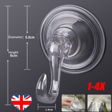 1-4X Wreath Hanger Suction Cup
